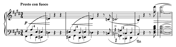 Scherzo 3 Op. 39  in C-sharp Minor by Chopin piano sheet music