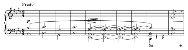 Scherzo 4 - Op. 54 in E Major by Chopin