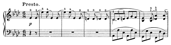 Tarantella Op. 43  in A-flat Major by Chopin piano sheet music