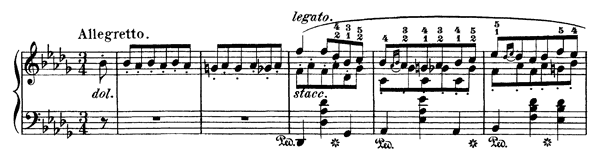 Etude  B. 130 No. 3  in D-flat Major by Chopin piano sheet music