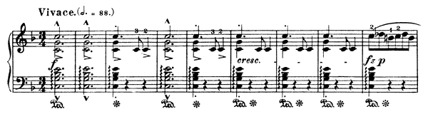 Waltz 4 - Op. 34 No. 3 in F Major by Chopin