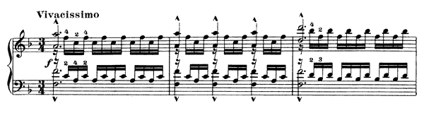 Study   in F Major by Clementi piano sheet music