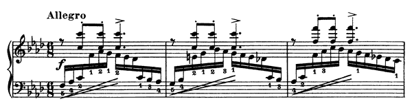 44. Study   in F Minor by Clementi piano sheet music