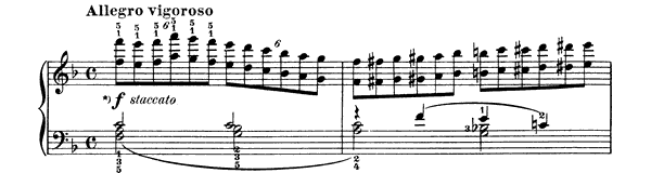 Study   in F Major by Clementi piano sheet music