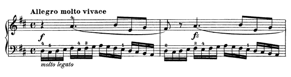 87. Study   in D Major by Clementi piano sheet music