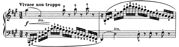 Study   in A Major by Clementi piano sheet music