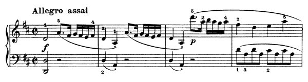 Sonatina Op. 37 No. 2  in D Major by Clementi piano sheet music
