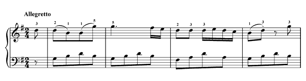 Sonatina - Op. 36 No. 2 in G Major by Clementi