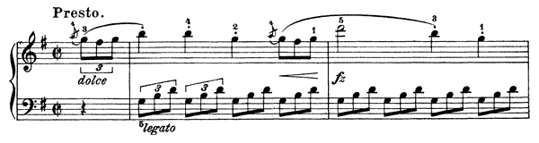 Sonatina Op. 36 No. 5  in G Major by Clementi piano sheet music