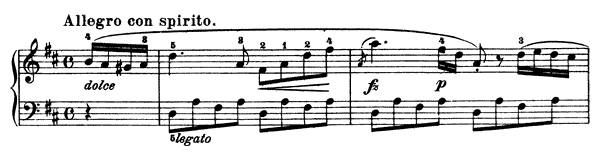 Sonatina Op. 36 No. 6  in D Major by Clementi piano sheet music
