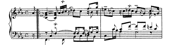 Ordre 18   in F Minor by Couperin piano sheet music
