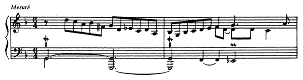 Prelude 3   in G Minor by Couperin piano sheet music