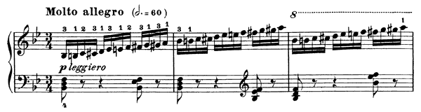 Study Op. 299 No. 31  in B-flat Major by Czerny piano sheet music