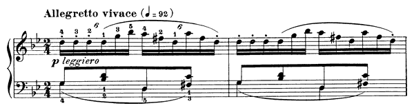 Study Op. 849 No. 26  in G Minor by Czerny piano sheet music