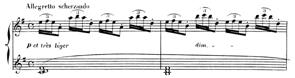 Arabesque 2 -  in G Major by Debussy