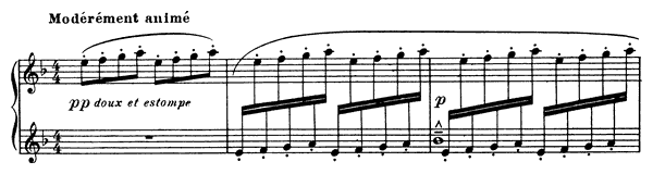 4. The Snow is Dancing   in D Minor by Debussy piano sheet music