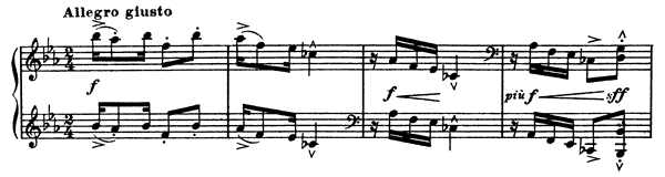 6. Golliwogg's Cake Walk   in E-flat Major by Debussy piano sheet music