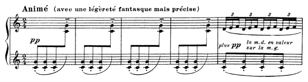 Mouvement -  in C Major by Debussy