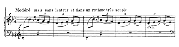 Lindaraja   in D Minor by Debussy piano sheet music