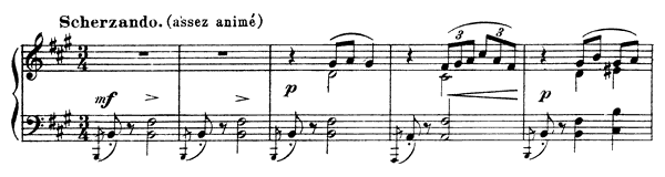 Mazurka -  in F-sharp Minor by Debussy