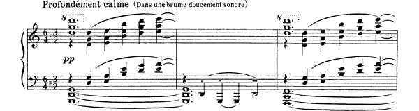 10. La cathédrale engloutie   by Debussy piano sheet music
