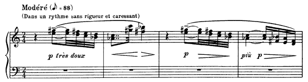 Voiles   by Debussy piano sheet music