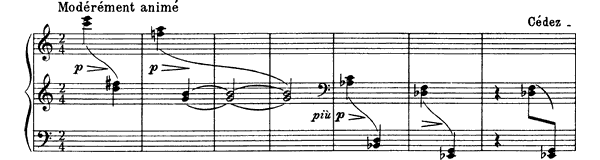 Les tierces alternées   by Debussy piano sheet music