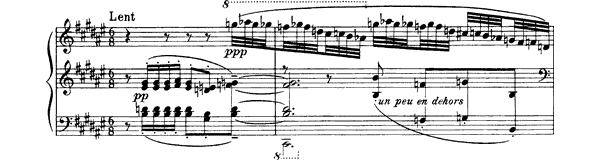 La terrasse des audiences du clair de lune   by Debussy piano sheet music