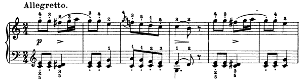 Piano Piece - Op. 125 No. 10 in C Major by Diabelli