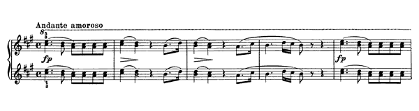 Melodious Exercise Op. 149 No. 21  in A Major by Diabelli piano sheet music