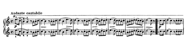 Melodious Exercise Op. 149 No. 24  in A Minor by Diabelli piano sheet music
