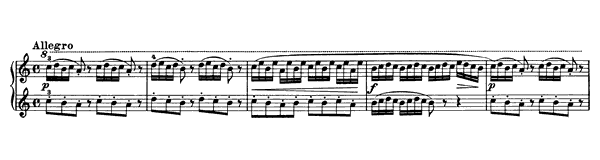 Melodious Exercise Op. 149 No. 25  in A Minor by Diabelli piano sheet music