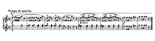 Melodious Exercise Op. 149 No. 7  in C Major by Diabelli piano sheet music