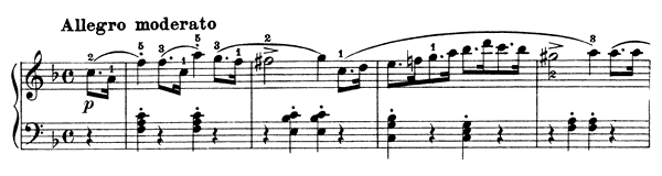 Sonatina Op. 151 No. 3  in F Major by Diabelli piano sheet music