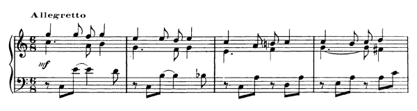 Barcarolle 13 Op. 116    in C Major by Fauré piano sheet music