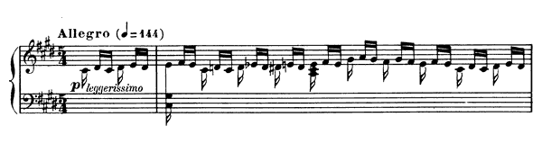 Prelude Op. 103 No. 2  in C-sharp Minor by Fauré piano sheet music