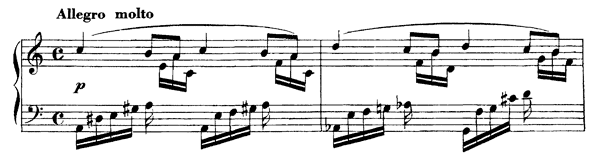 Romance sans paroles Op. 17   No. 2  in A Minor by Fauré piano sheet music