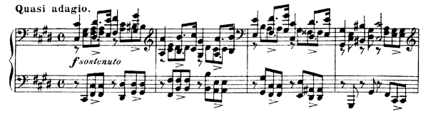 Theme and Variations Op. 73    in C-sharp Minor by Fauré piano sheet music