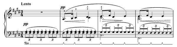 Piece Op. 47   No. 2  in C-sharp Minor by Fibich piano sheet music