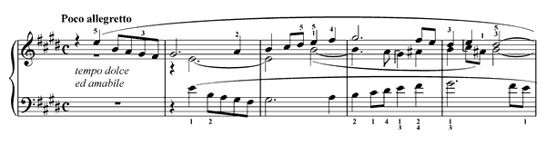 Canon   Vol. 1 No. 34  in E Major by Franck piano sheet music