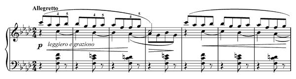 Allegretto   Vol. 1 No. 39  in F Minor by Franck piano sheet music