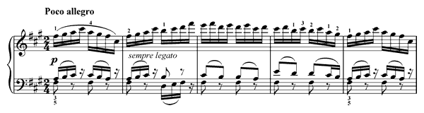 Poco allegro   Vol. 1 No. 47  in F-sharp Minor by Franck piano sheet music