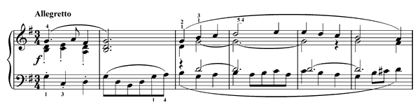 Christmas Carol from Anjou   Vol. 1 No. 52  in G Major by Franck piano sheet music
