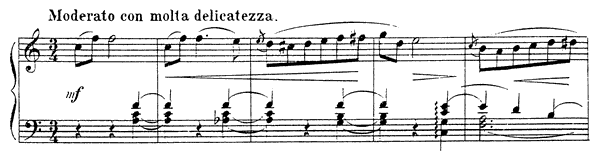 Petite Mazurka   in A Minor by Glinka piano sheet music