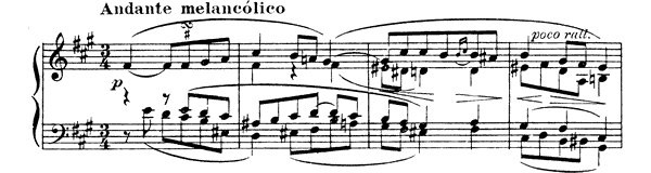 Quejas ó la maja y el ruiseñor   in F-sharp Minor by Granados piano sheet music