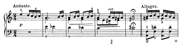 Call and Cradle Song Op. 66 No. 6  in A Minor by Grieg piano sheet music