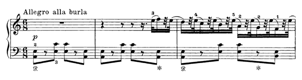 3. Carnival Scene Op. 19 No. 3  in A Minor by Grieg piano sheet music