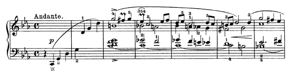 It Happened in my Youth Op. 66 No. 5  in C Minor by Grieg piano sheet music