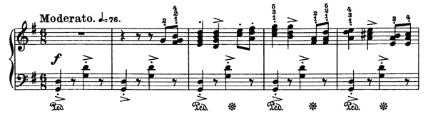 Knut Luraasen's Halling I Op. 72 No. 10  in G Major by Grieg piano sheet music