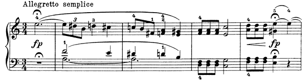 Elegie - Op. 38 No. 6 in A Minor by Grieg